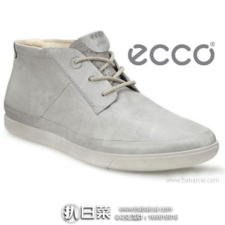 6PM：ECCO 爱步 Damara Tie Bootie 女士真皮休闲平底短靴 原价$160，现4.1折$64.99