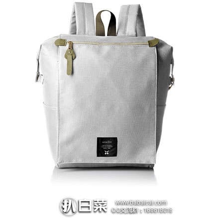 亚马逊海外购：日本潮流街包品牌 anello 时尚双肩包 降至￥224.87，免费直邮含税到手￥251.63