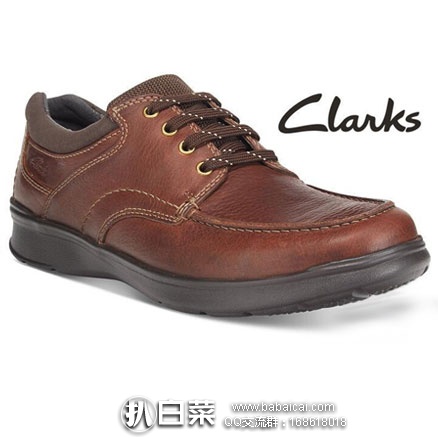 亚马逊海外购：Clarks 其乐 Cotrell Edge Oxford 男士 真皮系带休闲鞋 降至￥312.82