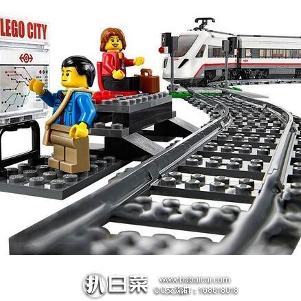 日本亚马逊：LEGO 乐高 City  高速客运列车 60051（共含610块颗粒） 降至好价10808日元（约￥652）