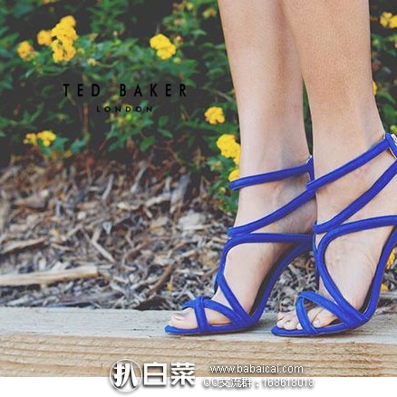 6PM：Ted Baker 泰德贝克 女士 罗马高跟凉鞋 原价 $230，现降至2.9折$67.54