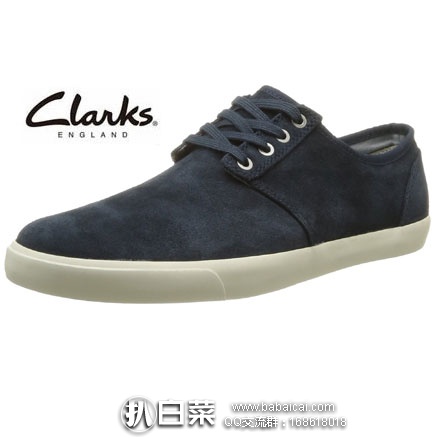 亚马逊海外购:Clarks 其乐 Torbay Lace 男士真皮系带休闲鞋 降至¥190.39