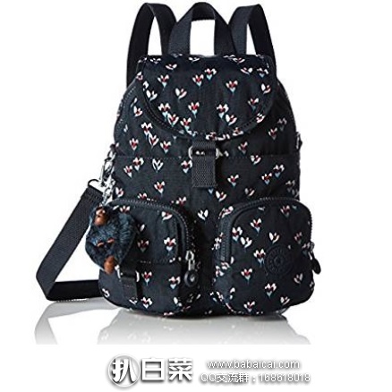 亚马逊海外购：Kipling 吉普林 Firefly 双肩包 可单肩背 特价￥311.75，直邮免运费，含税到手仅￥349