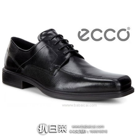 亚马逊海外购：ECCO 爱步 Johannesburg 翰斯系列 男士系带皮鞋  降至￥649.03，免费直邮到手￥726.26