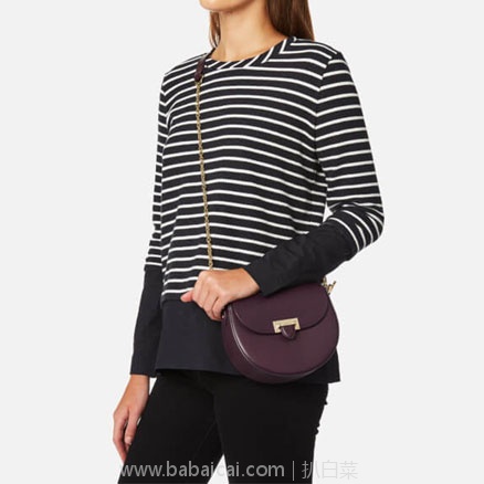 Aspinal of London 女士真皮单肩链条包