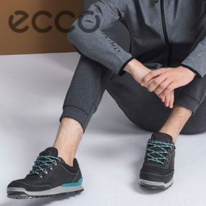 6PM：ECCO 爱步 Oregon俄冈系列 男士运动户外鞋 降至5折$74.99