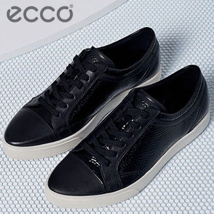 ECCO Women's Gillian Fashion Sneaker爱步 女士真皮休闲鞋