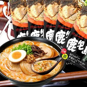 日本亚马逊：marutai九州拉面 鹿儿岛猪骨豚骨拉面面条185g×15袋 特价2652日元（约￥154）