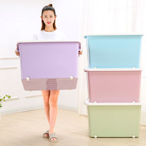 天猫商城：沃之沃 塑料收纳箱特大号 72L*2个  现价￥89，领取￥15优惠券，实付￥74包邮