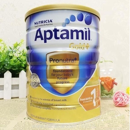 Aptamil 爱他美 金装1段婴幼儿奶粉(0-6月)900g 降至AU.95(约¥148)