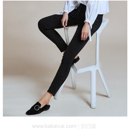 网易严选：女式超弹力修身塑形牛仔裤 限时秒杀好价￥75