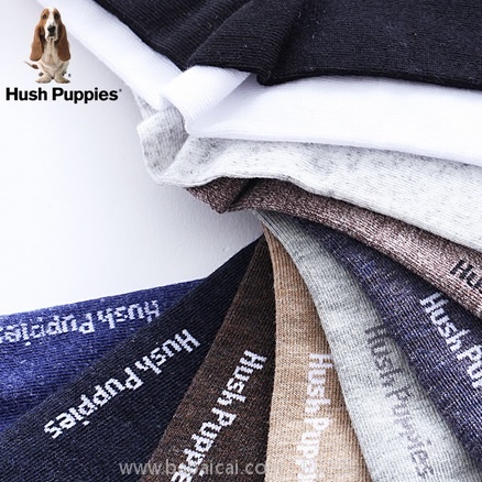 天猫商城：Hush Puppies 暇步士 男女款秋冬厚款棉袜6双装 多色 现￥79，领券减￥40，实付￥39包邮