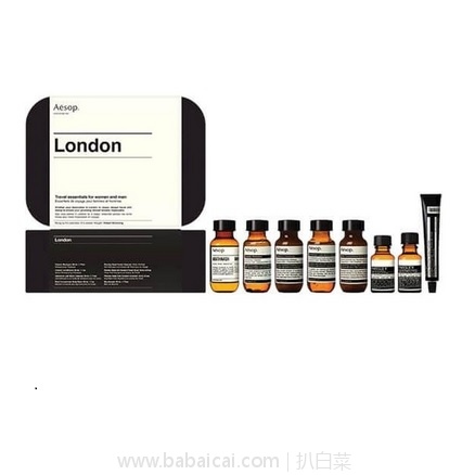 Mankind：Aesop伊索额外78折促销！伦敦香芹籽限定礼盒（含8种单品）特价£50，用码折后仅£39，凑单直邮包邮到手仅￥349