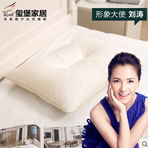 天猫商城：玺堡 泰国进口天然乳胶 雪花枕  现价￥189，领取￥120优惠券，券后实付￥69包邮