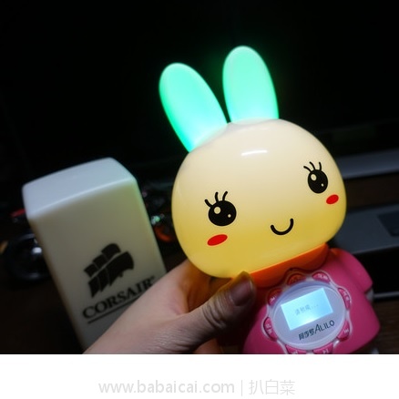 京东商城:ALILO 阿李罗 火火兔G7 儿童早教机 有液晶显示屏 带夜灯和遥控功能 现特价¥299, 双重优惠后实付¥229包邮