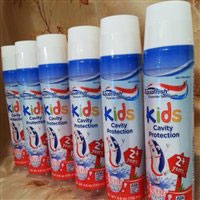 亚马逊海外购：Aquafresh 家护 2岁以上儿童彩虹牙膏130g*6支 特价￥108.83，凑单免费直邮，含税到手￥122，折￥20.4/只