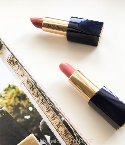 亚马逊海外购：Estée Lauder 雅诗兰黛 倾慕晶彩唇膏#130Intense Nude 3.5g 降至￥61.43，凑单免费直邮到手￥89