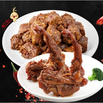 天猫商城：煌上煌 保鲜装 鸭脖+鸭锁骨460g 江西特产 特价￥33.5，领券减￥5实付￥28.5包邮