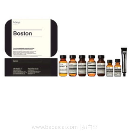 Mankind：Aesop 伊索 Boston 限定礼盒 特价£50，用码78折实付£39，凑单直邮包邮到手仅￥345