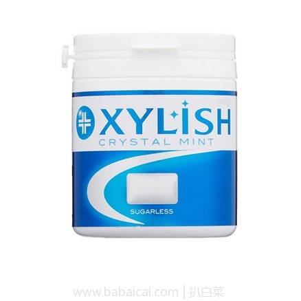 日本亚马逊：明治 XYLISH 护齿木糖醇口香糖 清爽薄荷味 94g 大瓶装 现好价426日元（RMB ￥25）