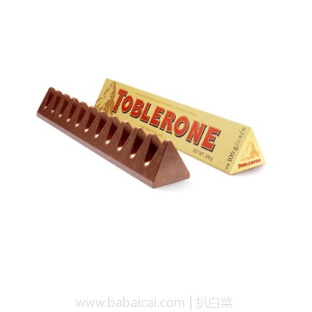 京东商城：TOBLERONE 瑞士三角 牛奶巧克力 100g 特价￥15.9，拍13条 减￥100，实付￥106.7包邮