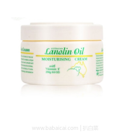 京东商城：G&M 澳芝曼 绵羊油 维生素E羊毛脂深度滋润霜 250g 降至￥19.9，下单3瓶5折实付新低￥39.9，每瓶仅￥13.3