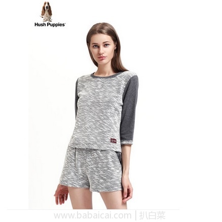 天猫商城：Hush Puppies 暇步士 女士家居服套装 多款可选，现价￥109起，领取￥30优惠券，实付￥79起包邮