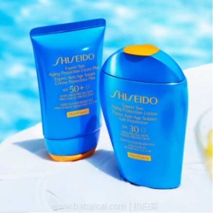 西班牙Perfume’s Club官网：Shiseido资生堂 SPF30+ 新艳阳防晒 100ml 现€22.51，凑单满减+直邮包邮到手仅￥152