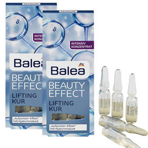 德国保镖药房：德国 Balea 芭乐雅 玻尿酸安瓶  1ml*7支*2件 特价€14.95，约￥116元 全场满68欧免邮