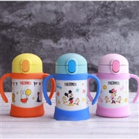 日本亚马逊：新版Thermos 膳魔师 FHV-250B儿童保温吸管杯250ml 三款选 新低2592日元（约￥149）