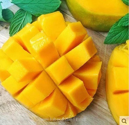 天猫商城：广西当季小台农 芒果 5斤 现价￥29.8，第2件0.1，拍2件共10斤，双重优惠后￥19.9包邮