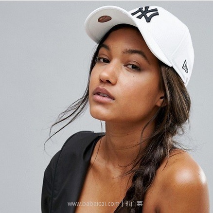 英国Get The Label官网:今天结束! 全场折上6折!New Era 纽约洋基队 9Forty可调节棒球帽 折后£9.47,凑单直邮包邮到手仅¥82