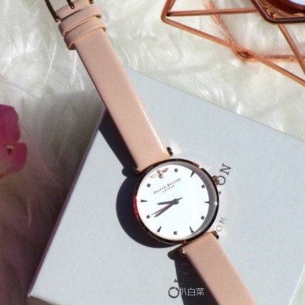 Mybag:经典小蜜蜂,Olivia Burton 女士QUEEN BEE T-BAR时尚腕表 现£95,用码85折实付£80.75,直邮包邮到手仅¥690