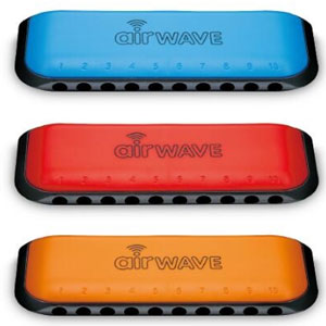 日本亚马逊：SUZUKI 铃木 Air Wave 儿童初学者口琴 橘色 893日元（约￥50元）