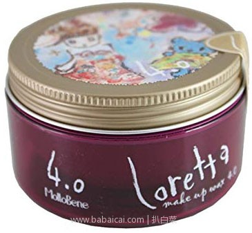 日本亚马逊:Loretta 沙龙 蓬松造型 轻盈发蜡 4.0 65g 特价1245日元(约¥76)
