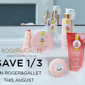 Escentual:Roger&Gallet 香邂格蕾 全线6.7折+额外8折需用优惠码