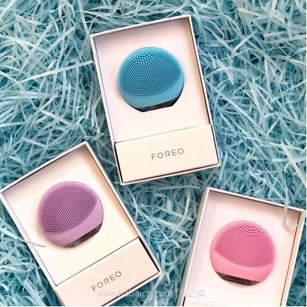 Lookfantastic：FOREO LUNA GO 新款电动洁面仪 多色 现£85，用码5折£42.5，直邮包邮到手仅￥388