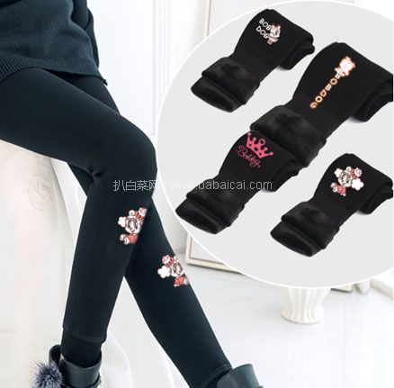 天猫商城:Bobdog 巴布豆 儿童加绒加厚打底裤 多款 现价¥29.8,领¥5优惠券,实付新低¥24.8包邮