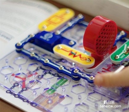 亚马逊海外购:热门畅销高好评,ELENCO SC-100 电路积木玩具 秒杀价¥128.56,直邮含税到手¥141.44