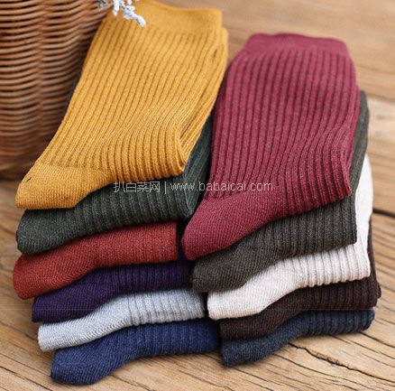 天猫商城:CARAMELLA 日系学院风中筒棉袜 4双 现价¥29.9,领¥10优惠券,实付¥19.9包邮