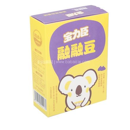 苏宁易购：宝力臣 融融豆 蓝莓混合莓味30g 限时拼购价￥16.9包邮