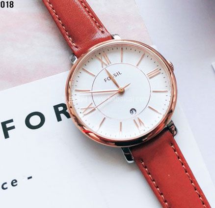亚马逊海外购：Fossil 化石 Jacqueline系列 ES3842 女士时尚腕表  金盒特价至￥346.25，免费直邮，含税到手新低￥385