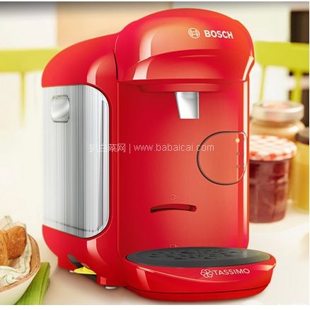 亚马逊海外购：Bosch 博世 Tassimo VIVY2系列 TAS1404胶囊咖啡机 特价￥204.54，直邮免运费，含税到手￥227