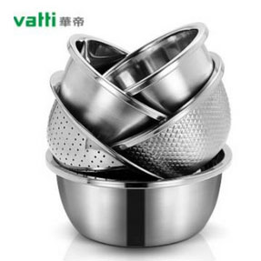 天猫商城：Vatti 华帝 304不锈钢料理盆 多规格  现价￥19.9起，领￥10优惠券，实付￥9.9起包邮