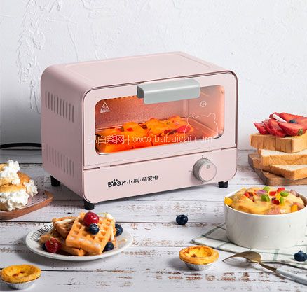 天猫商城：Bear 小熊 DKX-B06C1 多功能全自动电烤箱  现价￥169，领￥80优惠券，券后实付￥89包邮