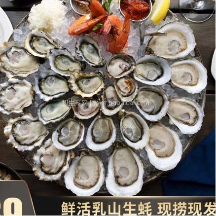 天猫商城:国家地理标产品,醉玖鲜 乳山牡蛎鲜活生蚝 5斤 现¥89,领¥50券,实付¥39包邮