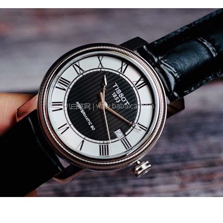 Jomashop：TISSOT 天梭 T-Classic Bridgeport港湾系列T097.407.16.053.00男士机械腕表