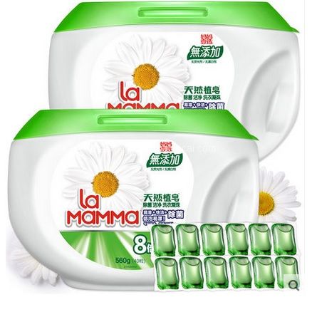 天猫商城：妈妈壹选 洗衣凝珠 80颗 特价￥99.9，领券减￥25实付￥74.9包邮