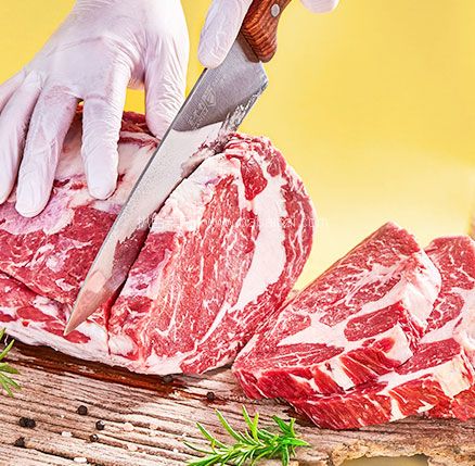 天猫商城：悦典 整切 澳洲牛排套餐 10片共1300g 送牛排锅 现价￥199，领￥50券，券后史低￥149包邮