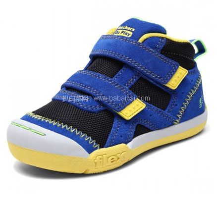 唯品会：SKECHERS 斯凯奇 97881N 男童魔术贴运动鞋  特价￥126元